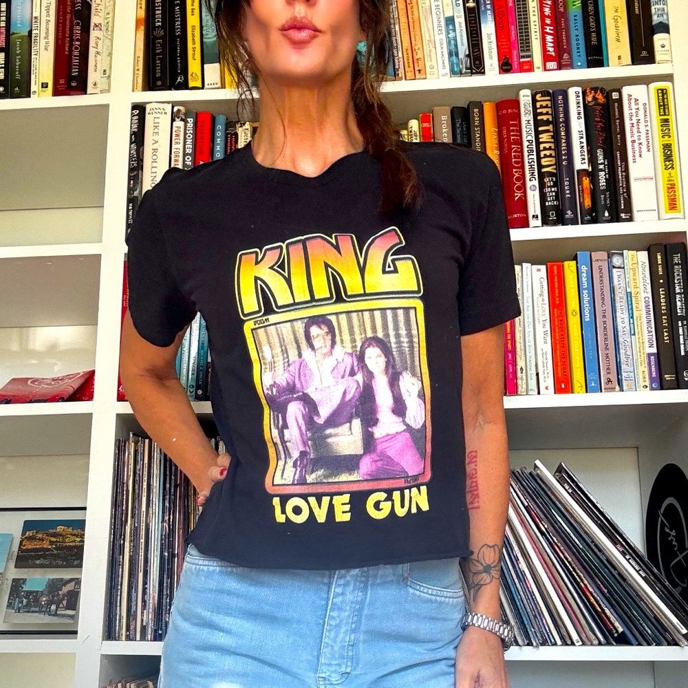 KISS Meets Elvis Love Gun T-Shirt